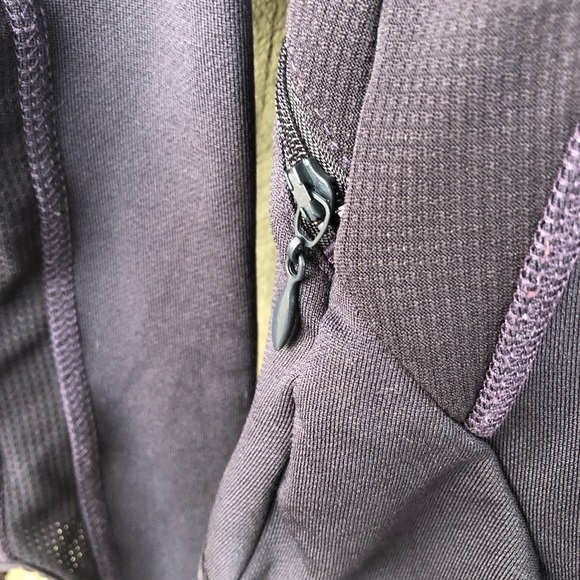 Adidas Dark Purple Plum Pink Stripes ZIP Up - Picture 7 of 11